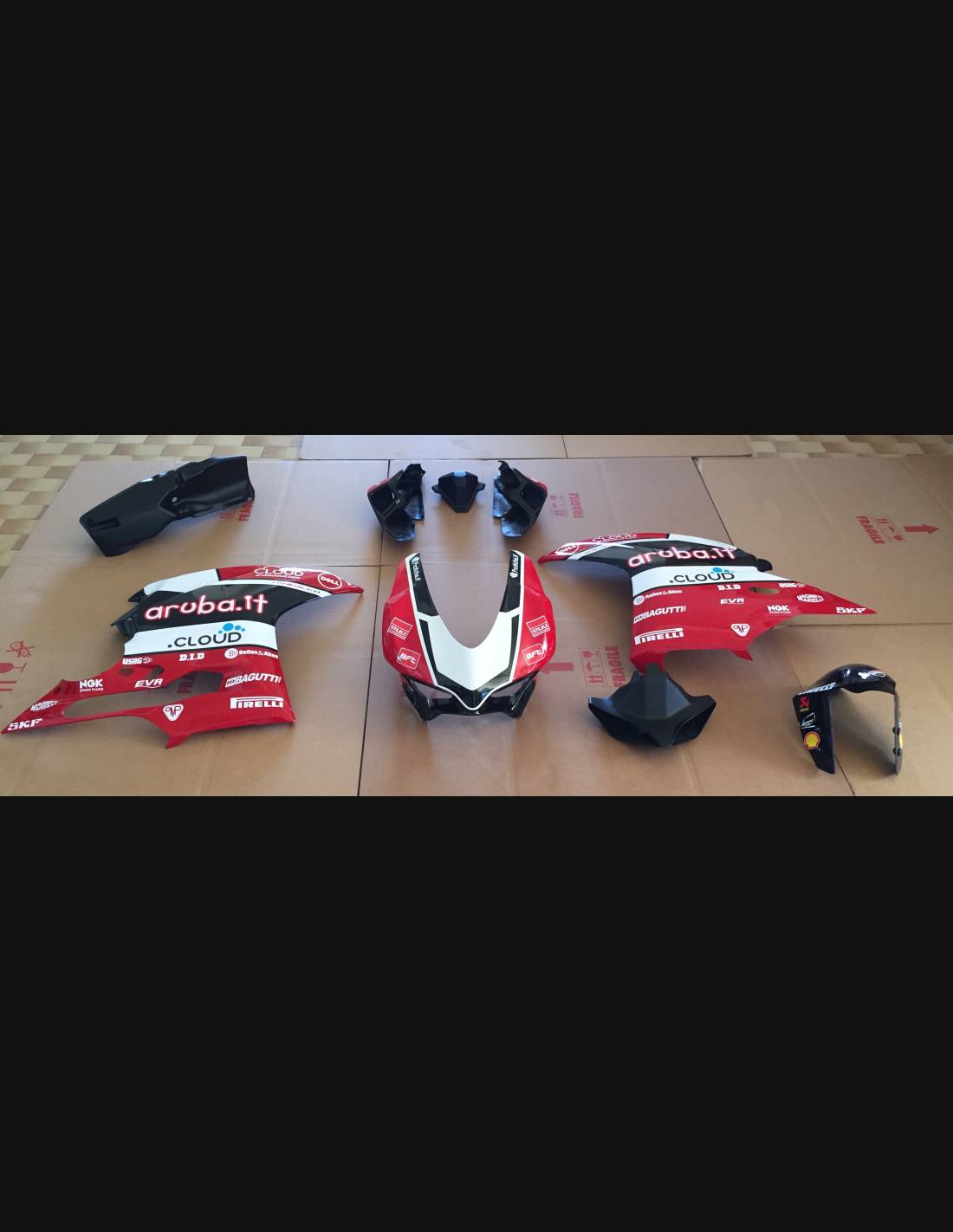 Ducati 1299 R Panigale motoholders alu carénage support Racing avec capteur