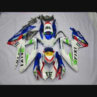 Painted street fairings in abs compatible with Suzuki Gsxr 600/750 2008 - 2010 - MXPCAV2148