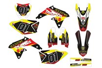Aufkleber Satz kompatibel mit per SUZUKI RMZ 450 2008 - 2017  - MXPKAD14186