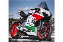 Lackierte Straße Verkleidung auf ABS kompatibel mit Ducati Panigale V4 V4S 2018 - 2019 - MXPCAV14579
