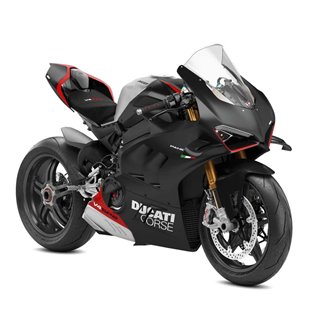 Painted street fairings in abs compatible with Ducati Panigale V4 V4S for Akrapovic exhaust 2020 -2022 - MXPCAV14739
