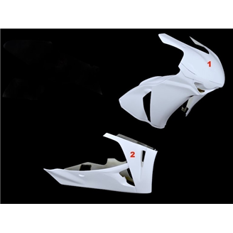 Honda Cbr 1000 RR 2008 - 2011 fairings without back seat and without front fender  - MXPCRD2033