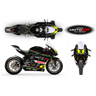 Painted Race Fairings Ducati Panigale V4 V4S 2020 - 2021 - MXPCRV16299