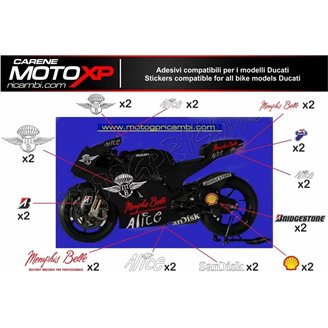 Sticker set compatible with Ducati 748 916 996 998 - MXPKAD2114