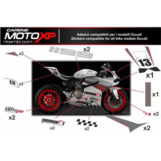 Sticker set compatible with Ducati 748 916 996 998 - MXPKAD1069