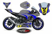 Carenado Racing Pintado Yamaha R1 2020 - 2022 - MXPCRV16314