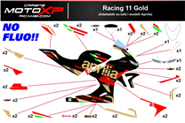 Kit adesivi compatibile con Aprilia RSV4 2021 - 2023 - MXPKAD16491